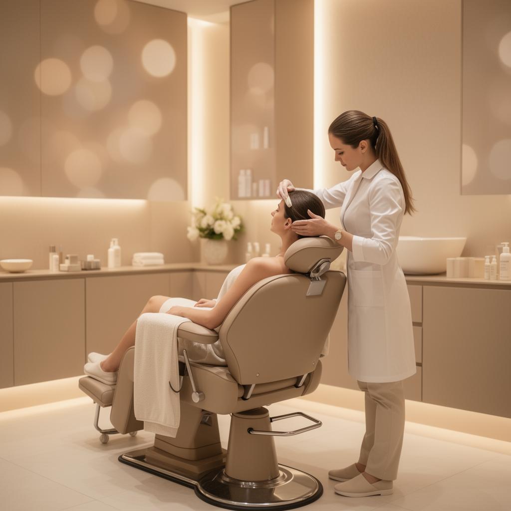 Klientka w salonie beauty